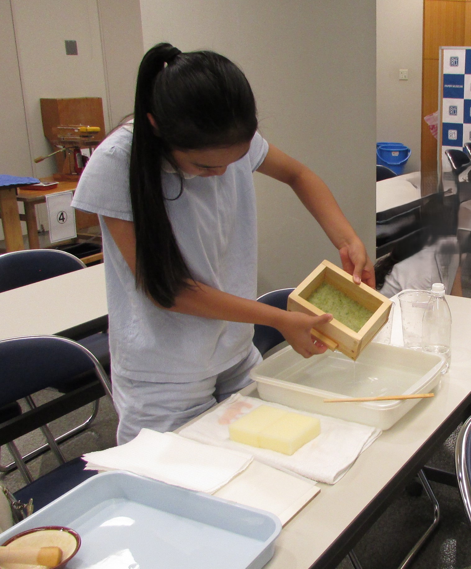 野菜から紙をつくろう