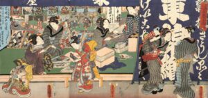 サンプル 今様見立士農工商 商人